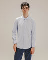 Camisa Blanca Fit Slim,AZUL CIELO